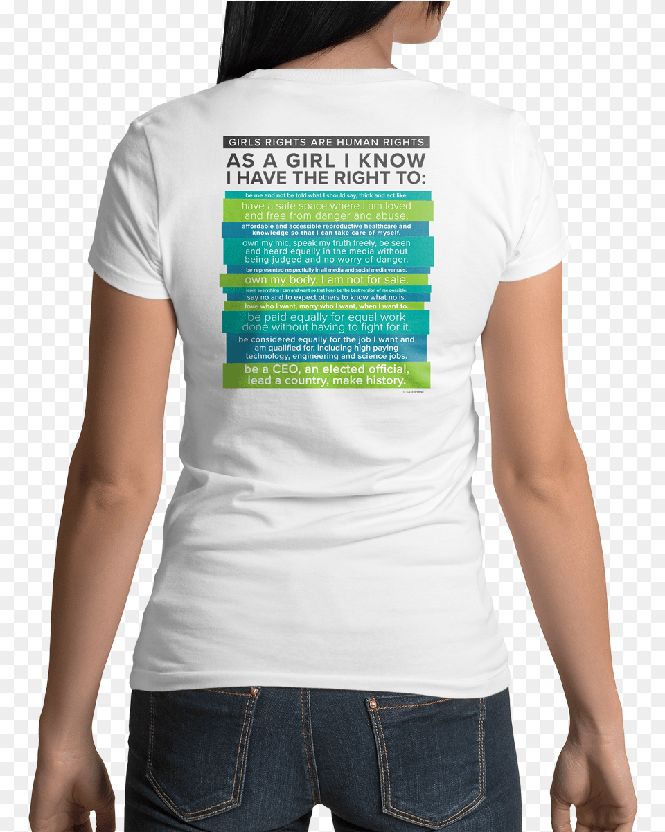 Girl In Back Download Best Friends T Shirts Blond Brunette, Clothing, T-shirt, Jeans, Pants Png