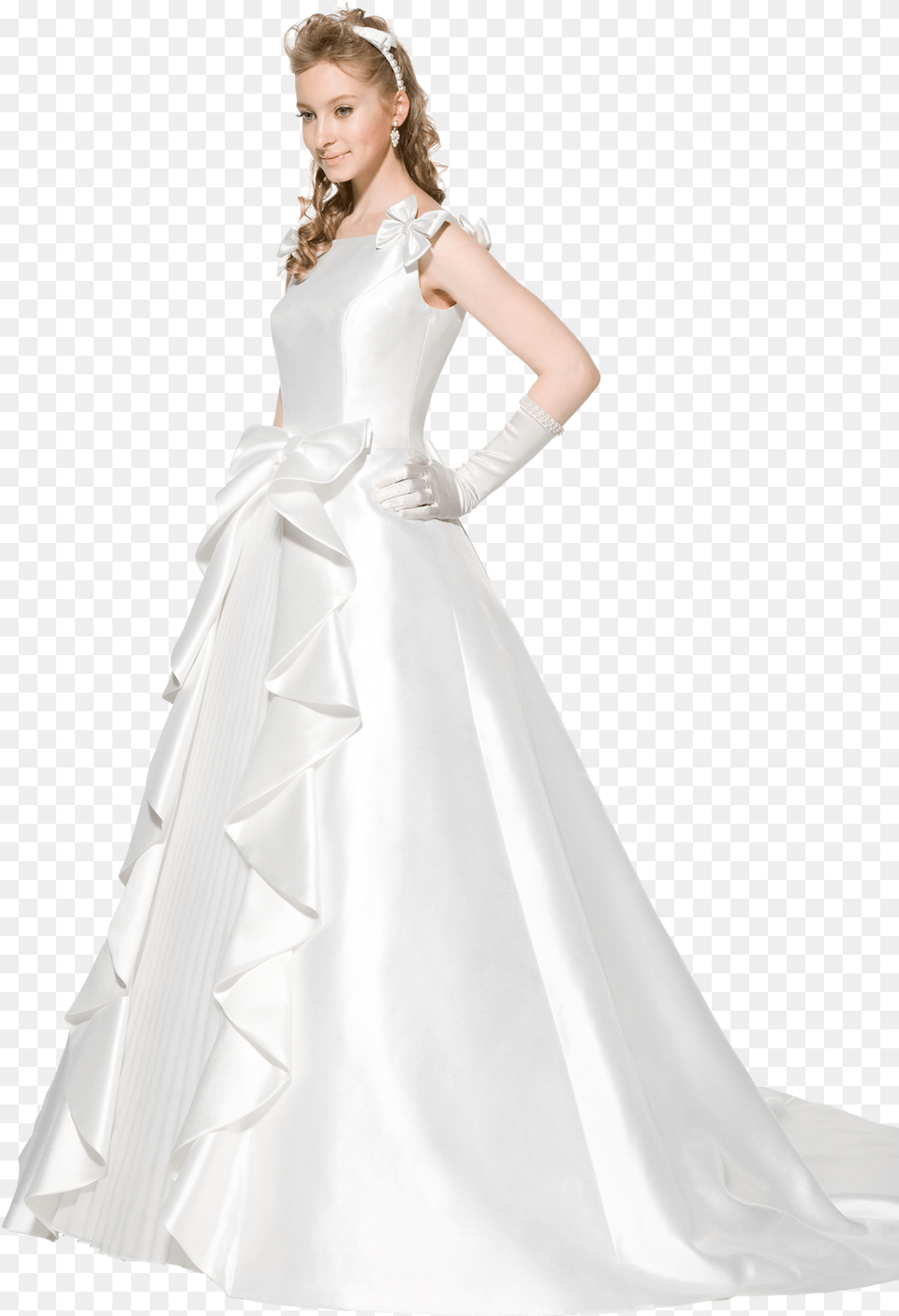 Girl In Wedding Dress, Formal Wear, Wedding Gown, Clothing, Fashion Png