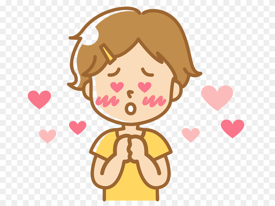 Girl Is Falling In Love Clipart, Face, Head, Person, Photography Free Png Download