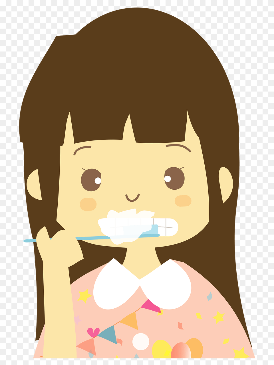 Girl Is Using A Toothbrush Clipart, Photography, Baby, Person, Face Free Png Download