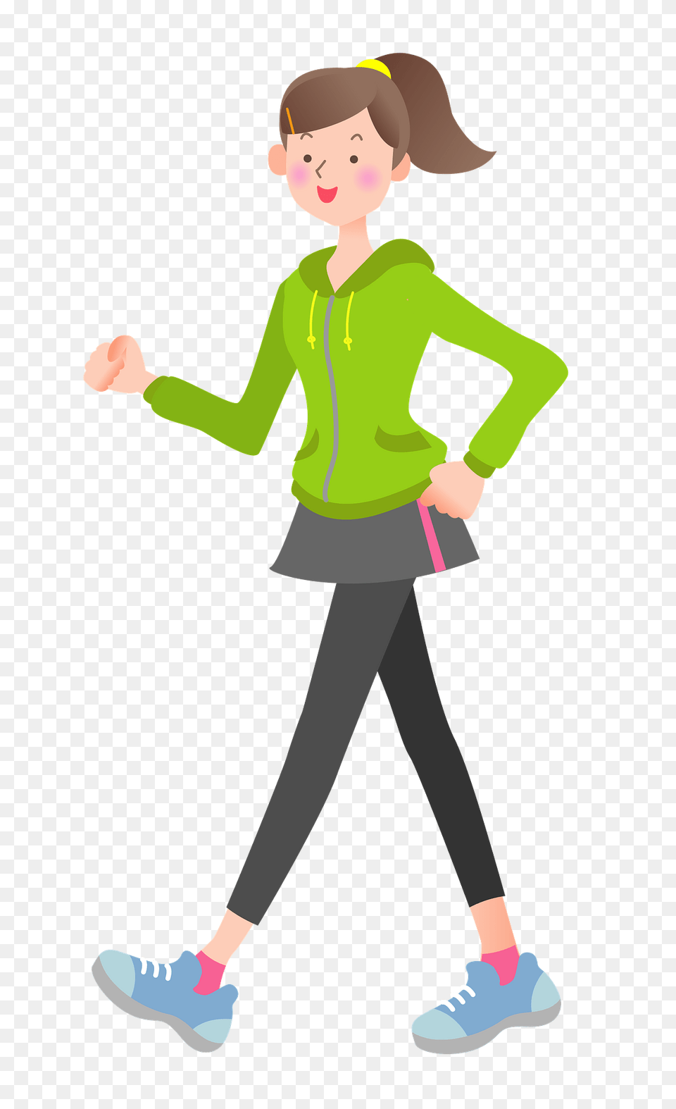 Girl Is Walking Clipart, Boy, Sleeve, Person, Male Free Png Download