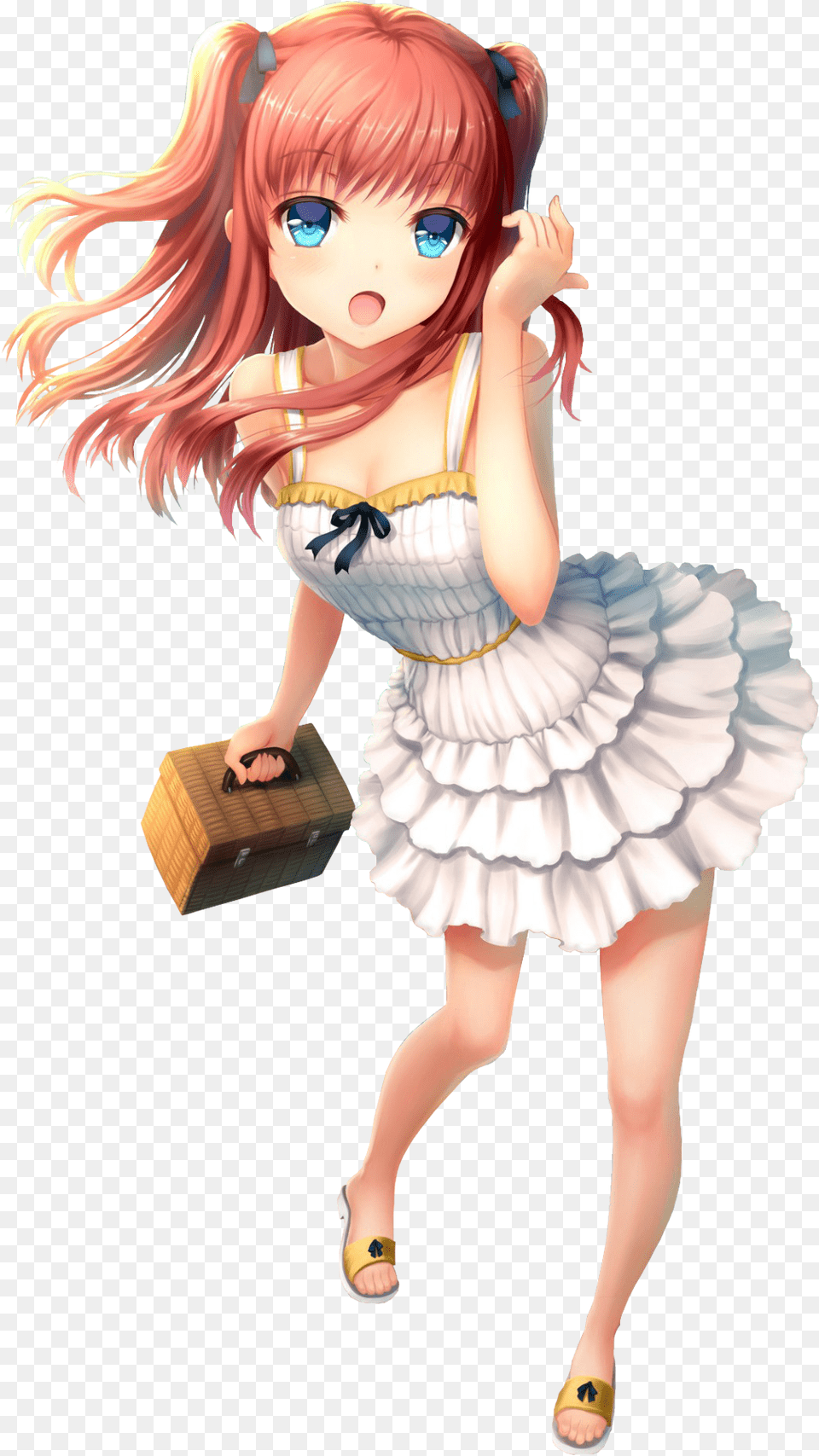 Girl Kawaii Cute Girls Anime Cute Anime Girl Transparent, Doll, Toy, Book, Publication Png Image
