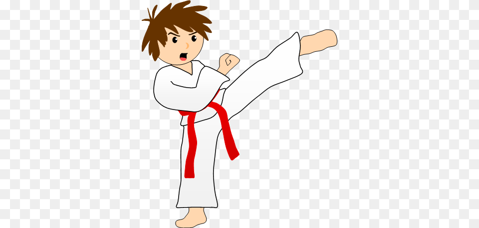 Girl Kicking A Soccer Ball, Karate, Martial Arts, Person, Sport Free Png Download