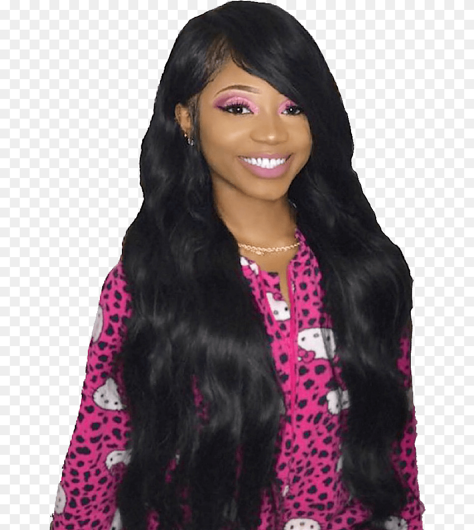 Girl Lace Wig, Black Hair, Face, Hair, Head Free Png