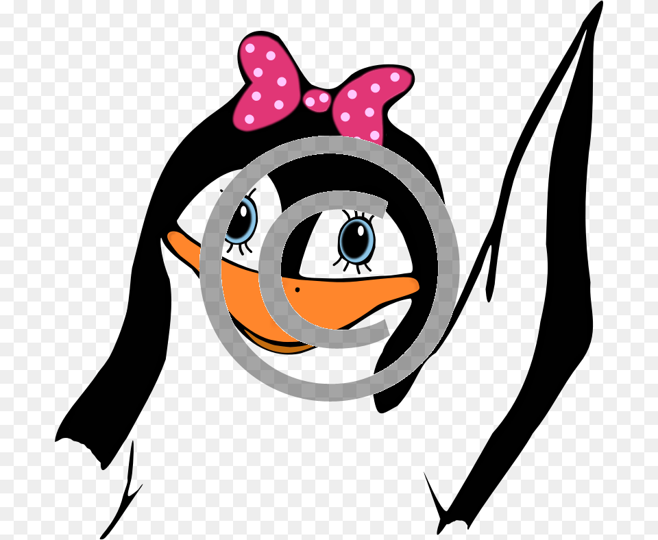 Girl Penguin Clip Art, Animal, Kangaroo, Mammal, Face Free Png