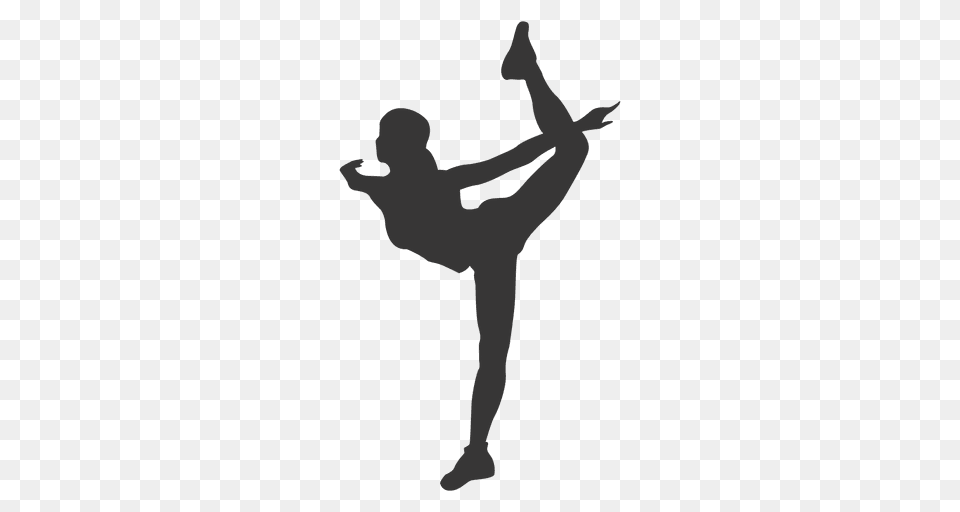 Girl Performing Ballet Silhouette, Dancing, Leisure Activities, Person, Ballerina Free Transparent Png