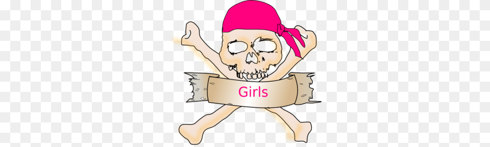 Girl Pirate Clip Art, Clothing, Hat, Baby, Cap Free Png Download