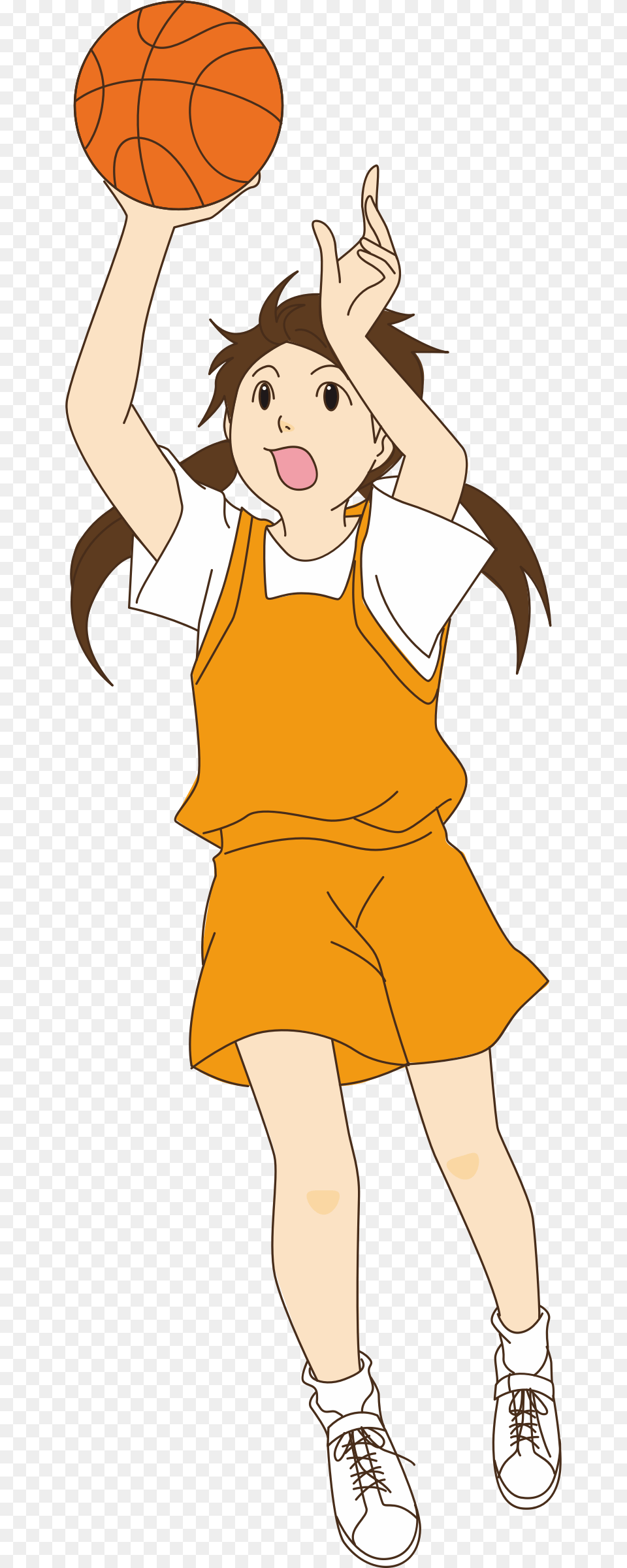 Girl Playing Basketball Library Girl Play Basketball, Person, Ball, Sport, Basketball (ball) Free Transparent Png