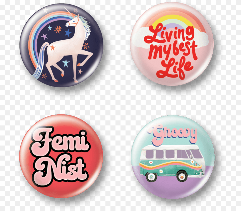 Girl Power Button Pins Girl, Badge, Logo, Symbol, Machine Free Png