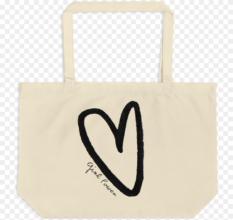 Girl Power Large Canvas Tote, Accessories, Bag, Handbag, Tote Bag Free Png Download