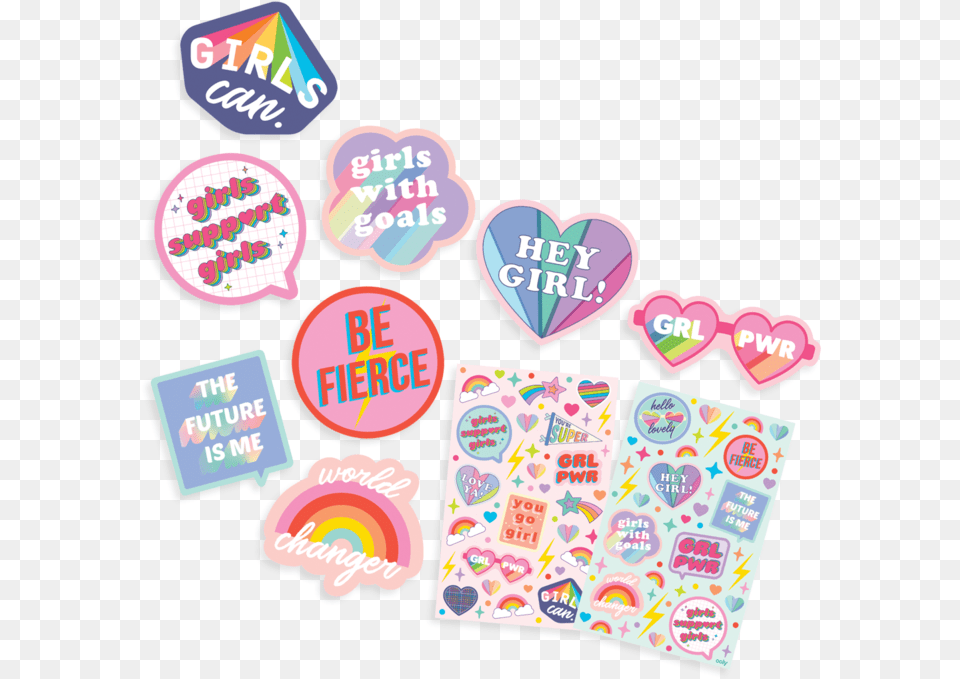 Girl Power Sticker Pack, Food, Sweets Free Png