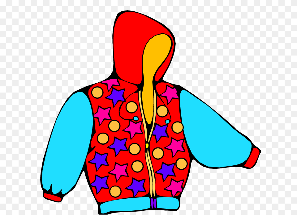 Girl Putting On Jacket Clip Art, Vest, Clothing, Coat, Hood Png Image