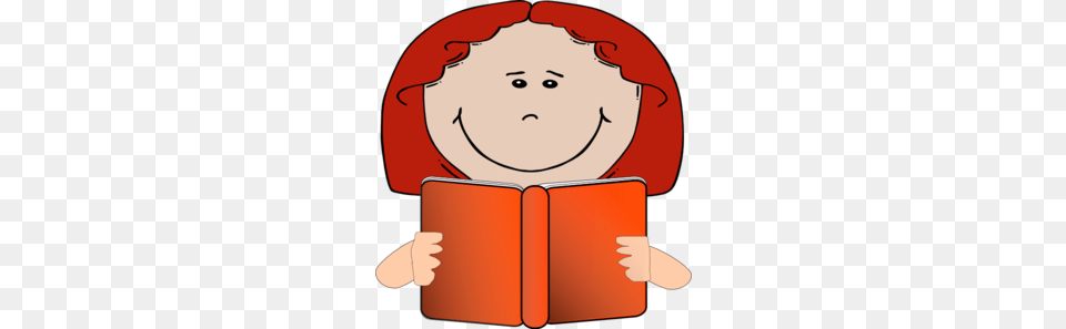Girl Reading Clipart, Person, Baby, Book, Publication Png