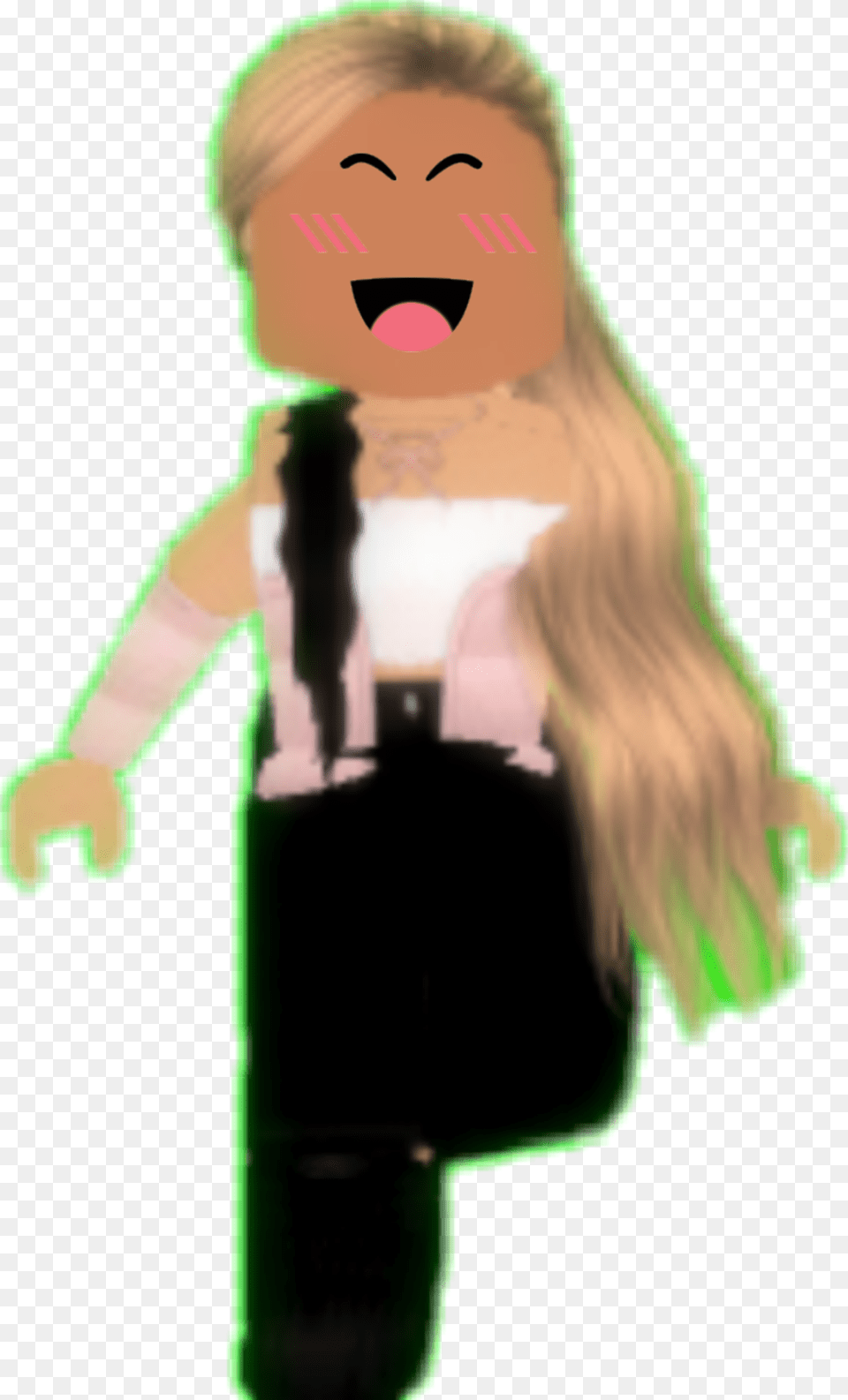 Girl Roblox Robloxgirl Roblox Girl, Baby, Person, Face, Head Png Image