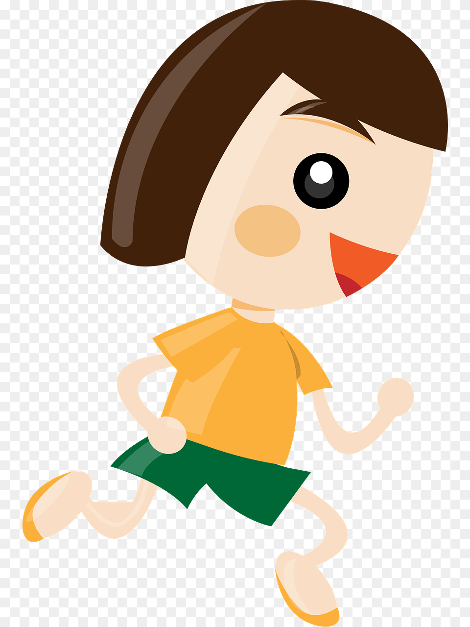 Girl Running Clip Art, Doll, Toy, Baby, Person Png