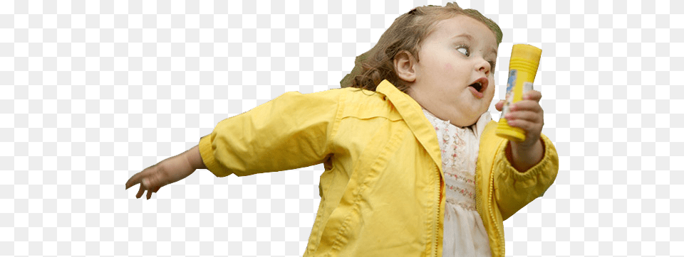 Girl Running Meme, Clothing, Coat, Child, Person Free Png