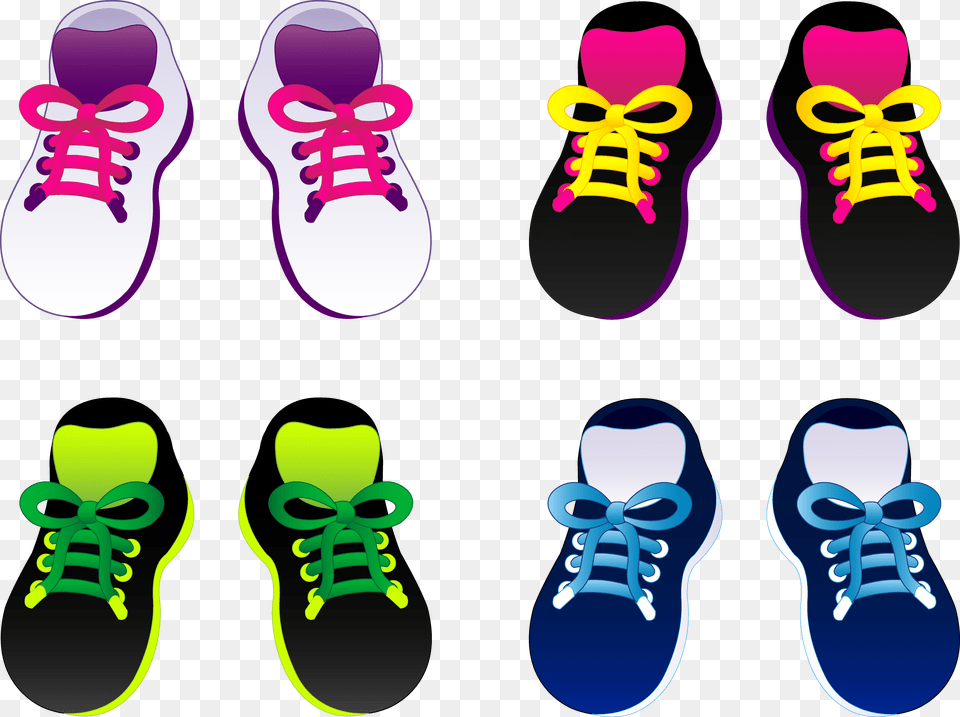 Girl Running Shoes Clipart, Clothing, Footwear, Shoe, Sneaker Free Png