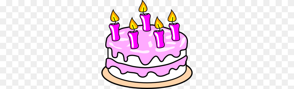 Girl S Birthday Cake Clip Art, Birthday Cake, Cream, Dessert, Food Free Transparent Png