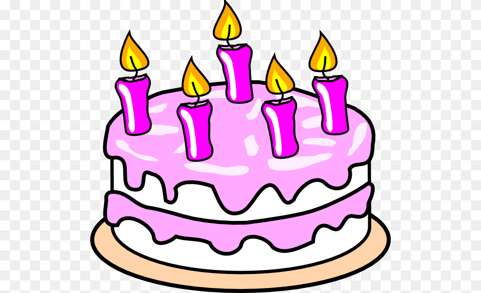 Girl S Birthday Cake Large Size, Birthday Cake, Cream, Dessert, Food Png Image