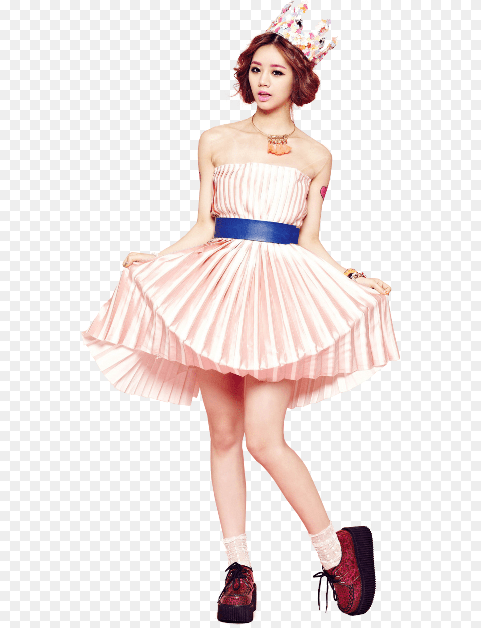 Girl S Day Hyeri Model Girls For Photoshop Hd, Shoe, Clothing, Dress, Evening Dress Free Png Download