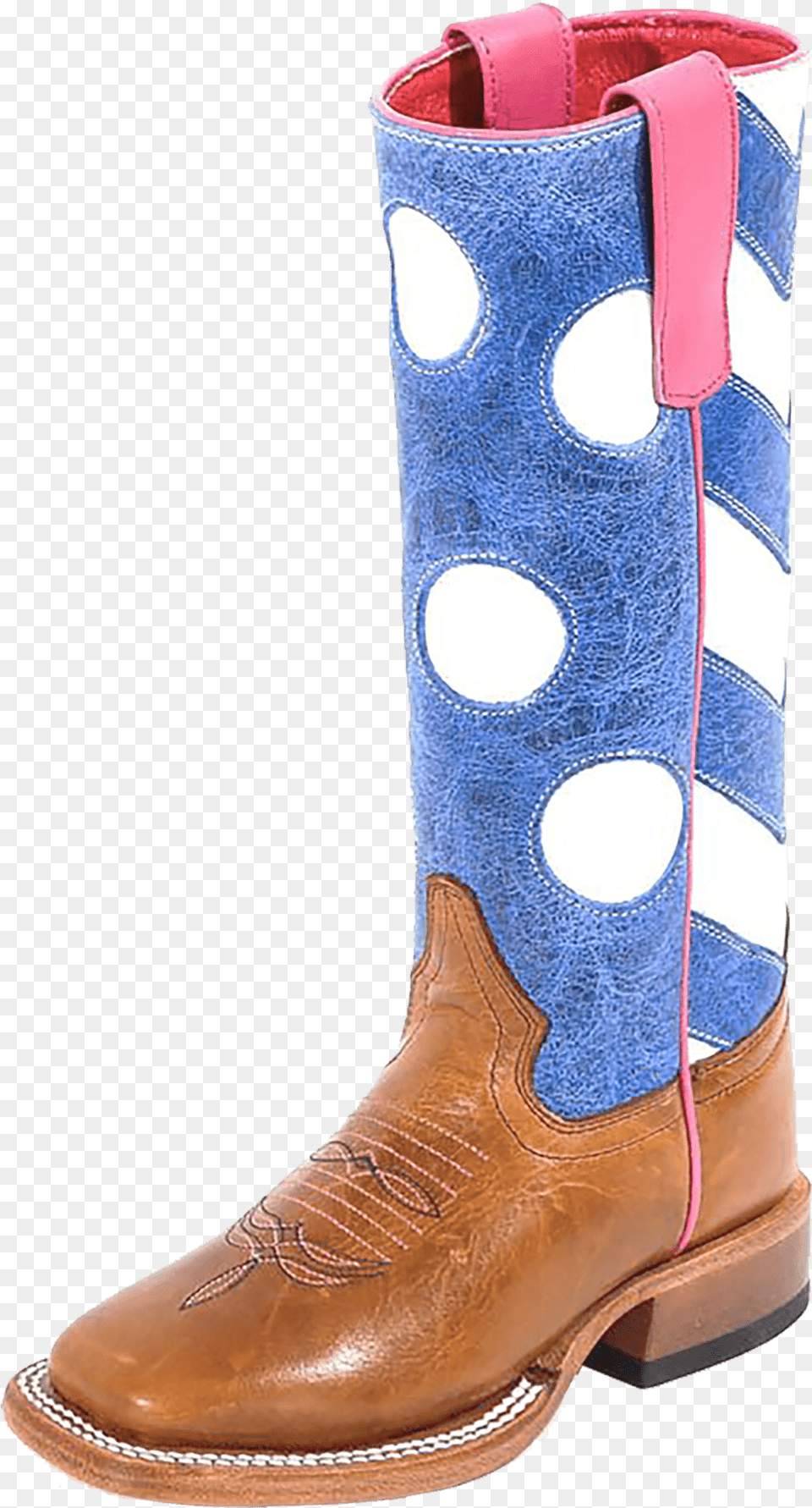 Girl S Macie Beanpolka Dots Amp Stripes Square Toe Boot Work Boots, Clothing, Footwear, Shoe, Cowboy Boot Free Png Download