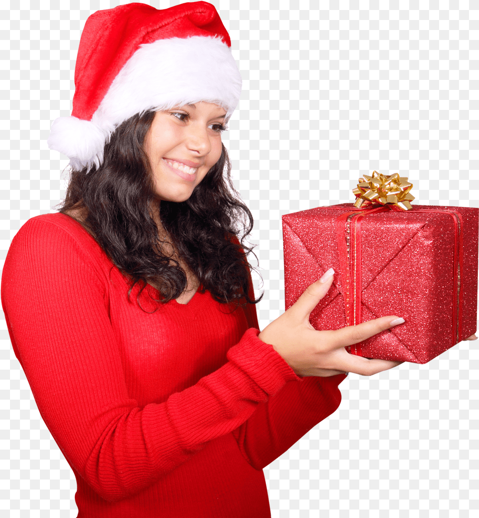 Girl Santa Claus, Adult, Female, Person, Woman Free Png Download