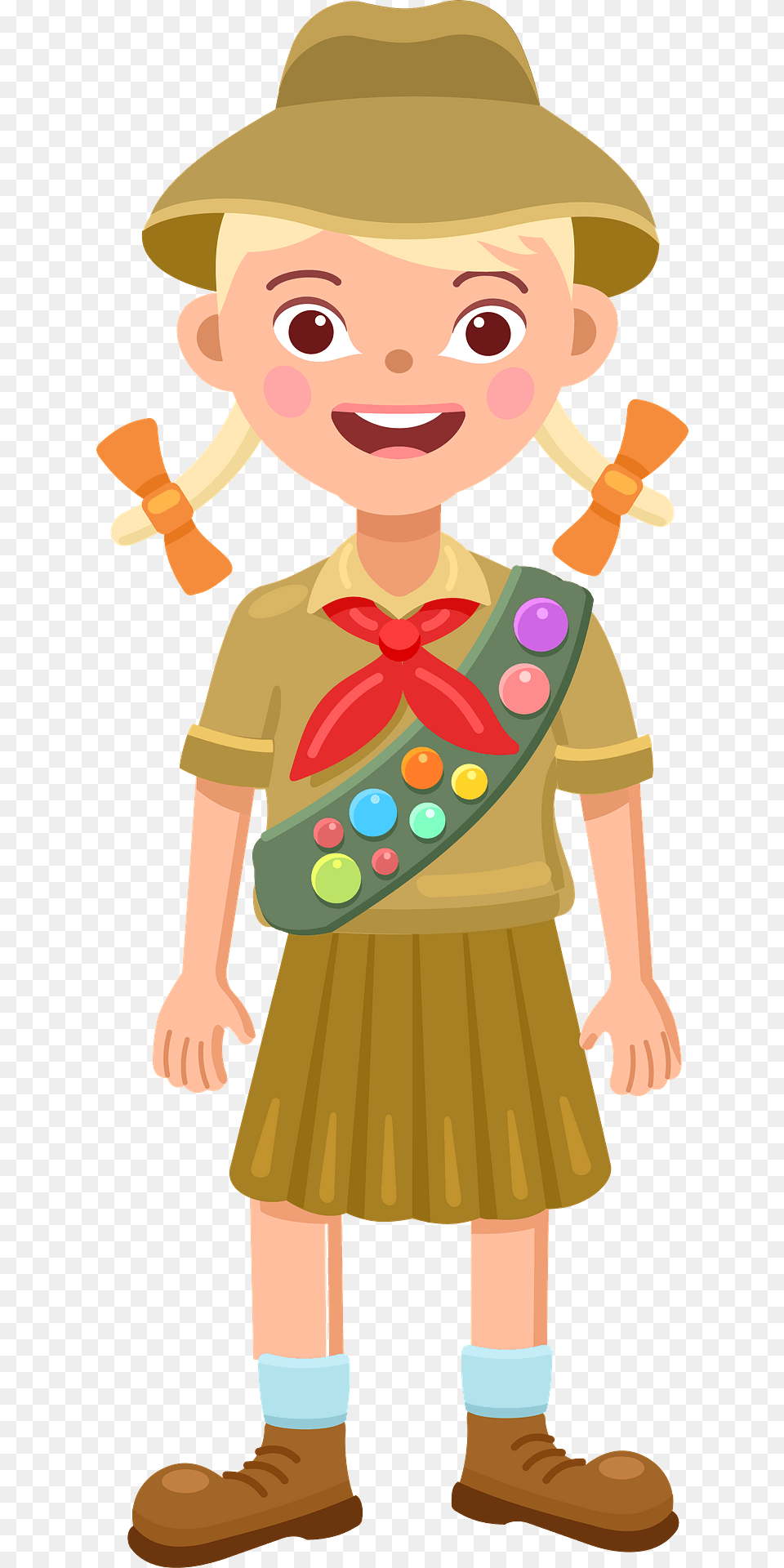 Girl Scout Clipart, Baby, Person, Face, Head Free Png