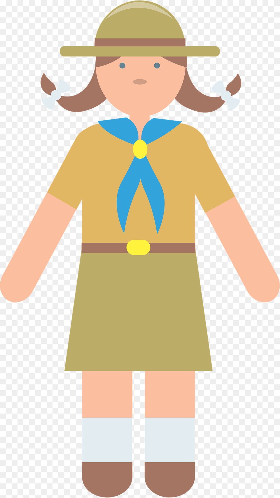 Girl Scout Clipart, Baby, Person, Face, Head Free Png Download