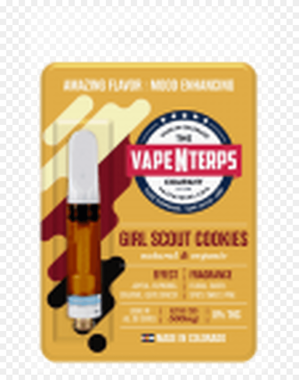 Girl Scout Cookies Cbd Vape Cartridge Girl Scout Cookie Carts Thc, Bottle Png