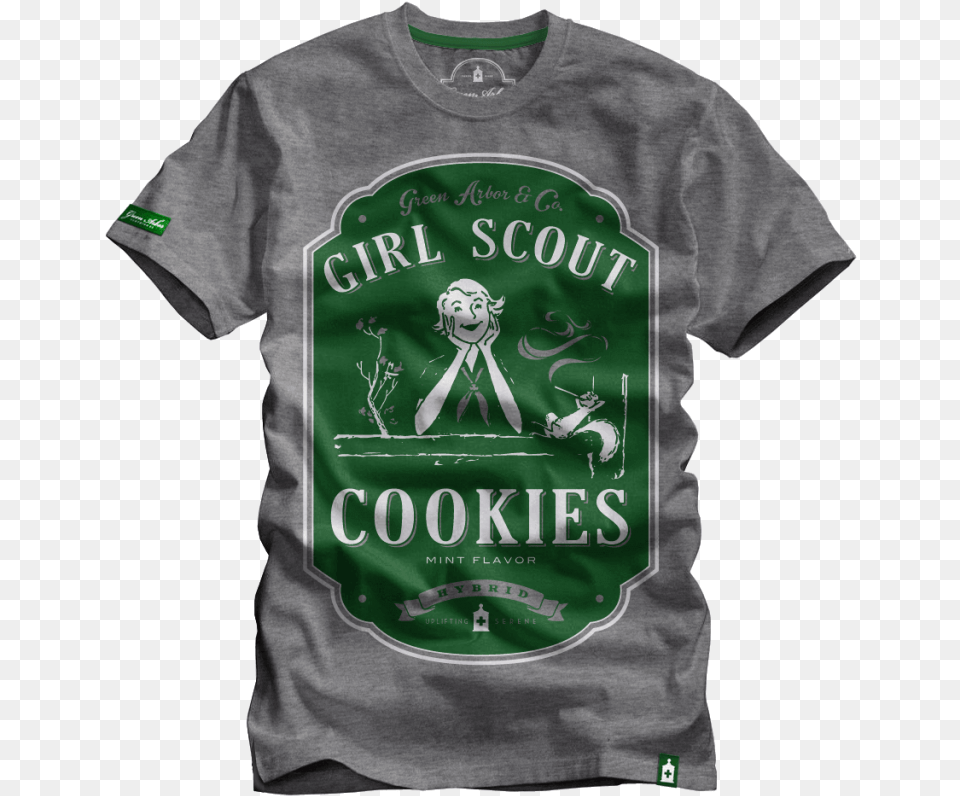 Girl Scout Cookies Weed Strain Shirts, Clothing, Shirt, T-shirt, Baby Free Transparent Png