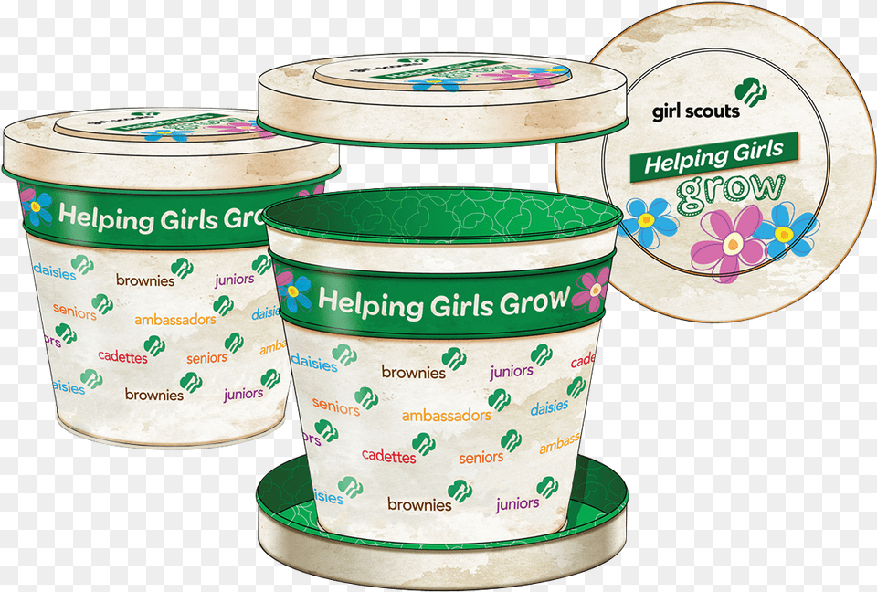 Girl Scouts, Dessert, Food, Yogurt, Cup Free Png