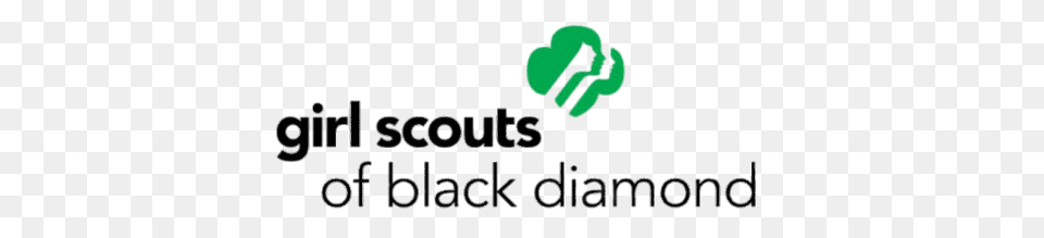 Girl Scouts Black Diamond Logo, Green, Vegetation, Plant, Outdoors Png