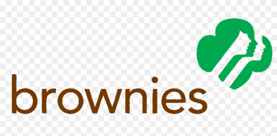 Girl Scouts Brownies Logo, Green Png