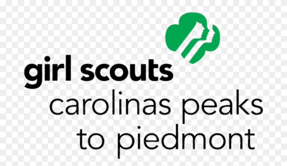 Girl Scouts Carolinas Peaks To Piedmont Logo, Green Free Png