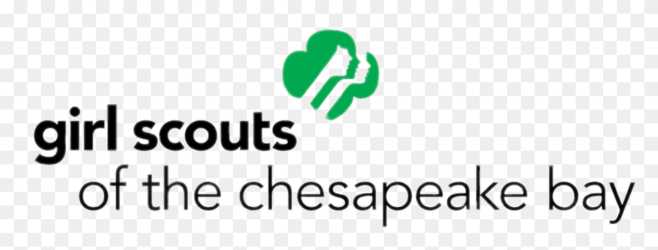 Girl Scouts Chesapeake Bay Logo, Green, Recycling Symbol, Symbol Free Png Download