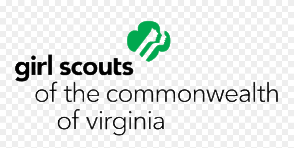 Girl Scouts Commonwealth Of Virginia Logo, Green Png