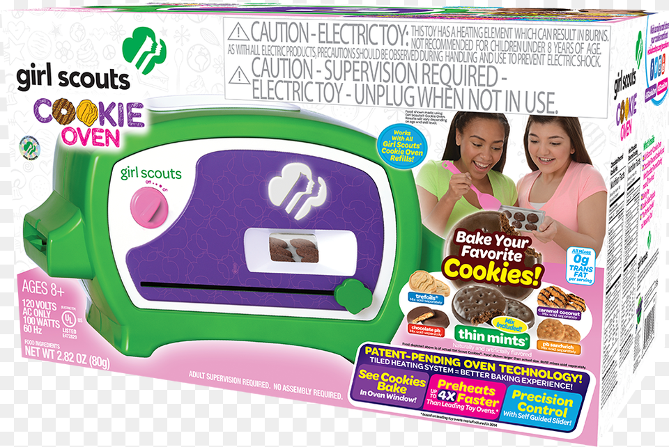 Girl Scouts Cookie Oven Girl Scout Easy Bake Oven, Adult, Female, Person, Woman Png Image