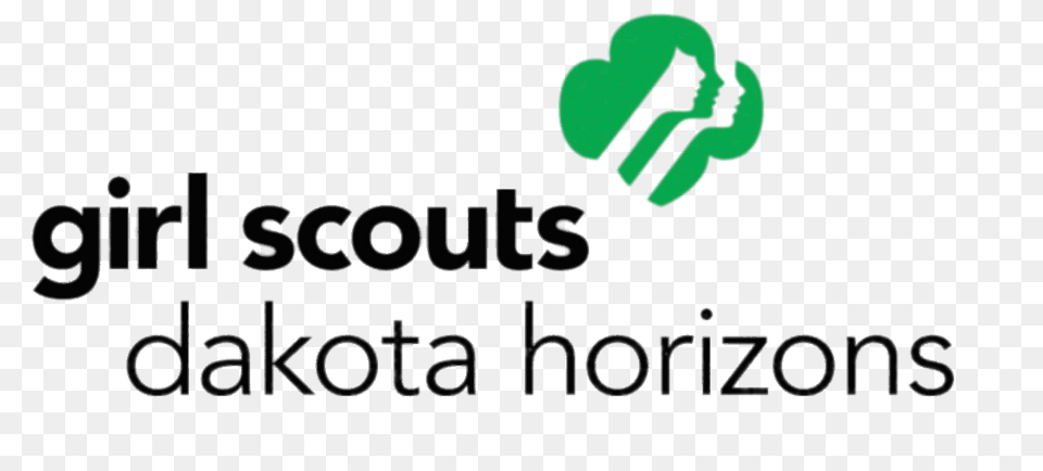 Girl Scouts Dakota Horizons Logo, Green, Recycling Symbol, Symbol Free Png Download