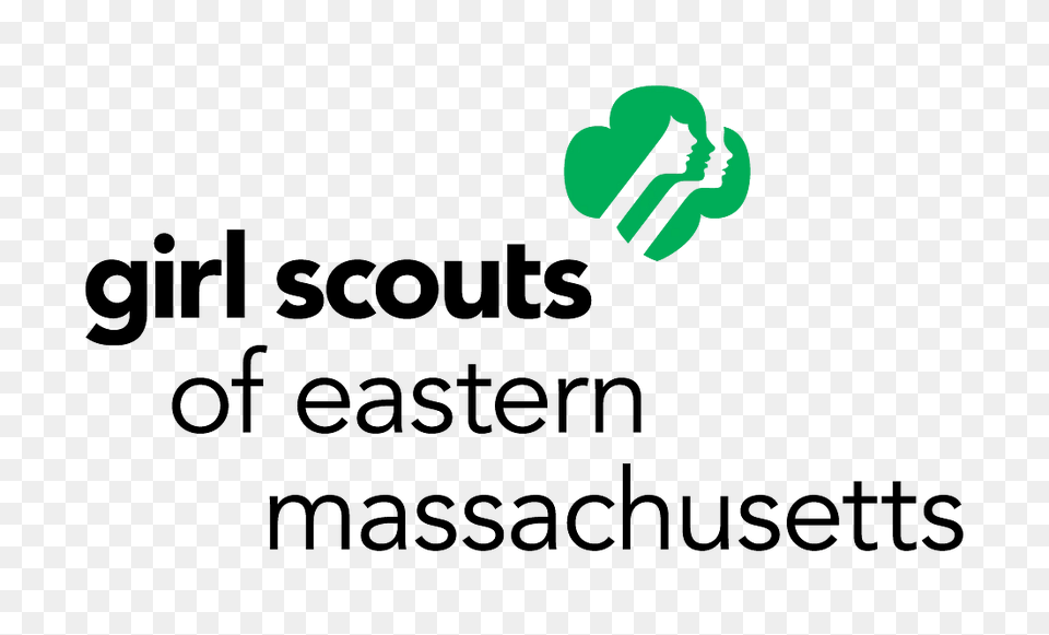Girl Scouts Eastern Massachusetts Logo, Green, Face, Head, Person Png Image