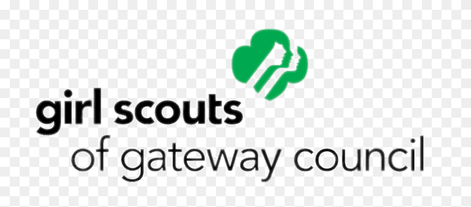 Girl Scouts Gateway Council Logo, Green Free Png