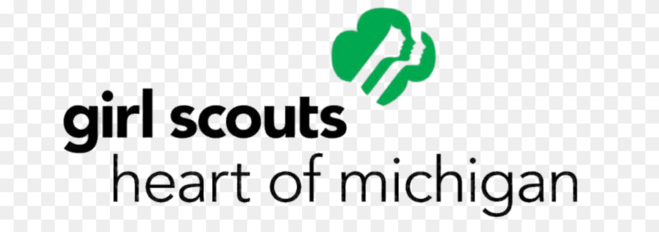 Girl Scouts Heart Of Michigan Logo, Green, Plant, Vegetation Png