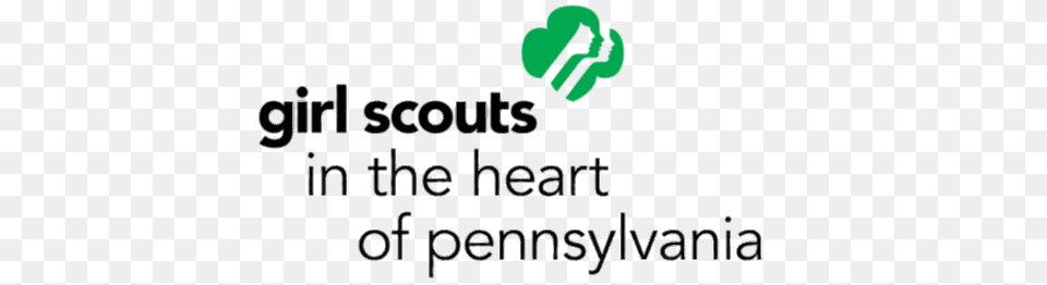 Girl Scouts Heart Of Pennsylvania Logo, Green Free Transparent Png