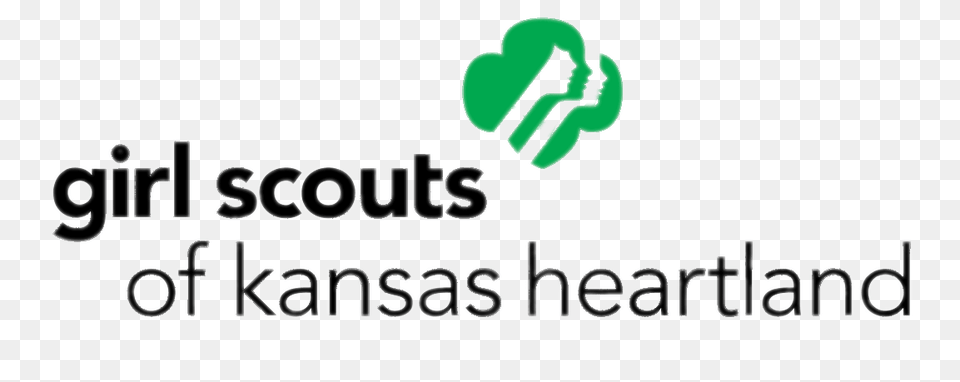 Girl Scouts Kansas Heartland Logo, Green, Recycling Symbol, Symbol Png Image