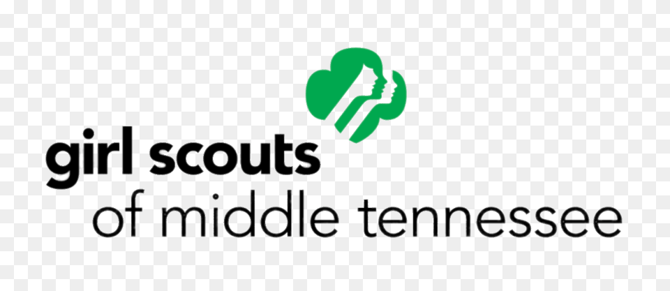 Girl Scouts Middle Tennessee Logo, Green Free Png Download