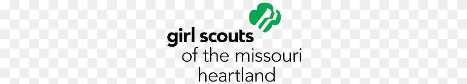 Girl Scouts Missouri Heartland Logo, Green, Text Free Png