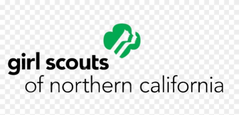 Girl Scouts Northern California Logo, Green, Body Part, Hand, Person Png Image