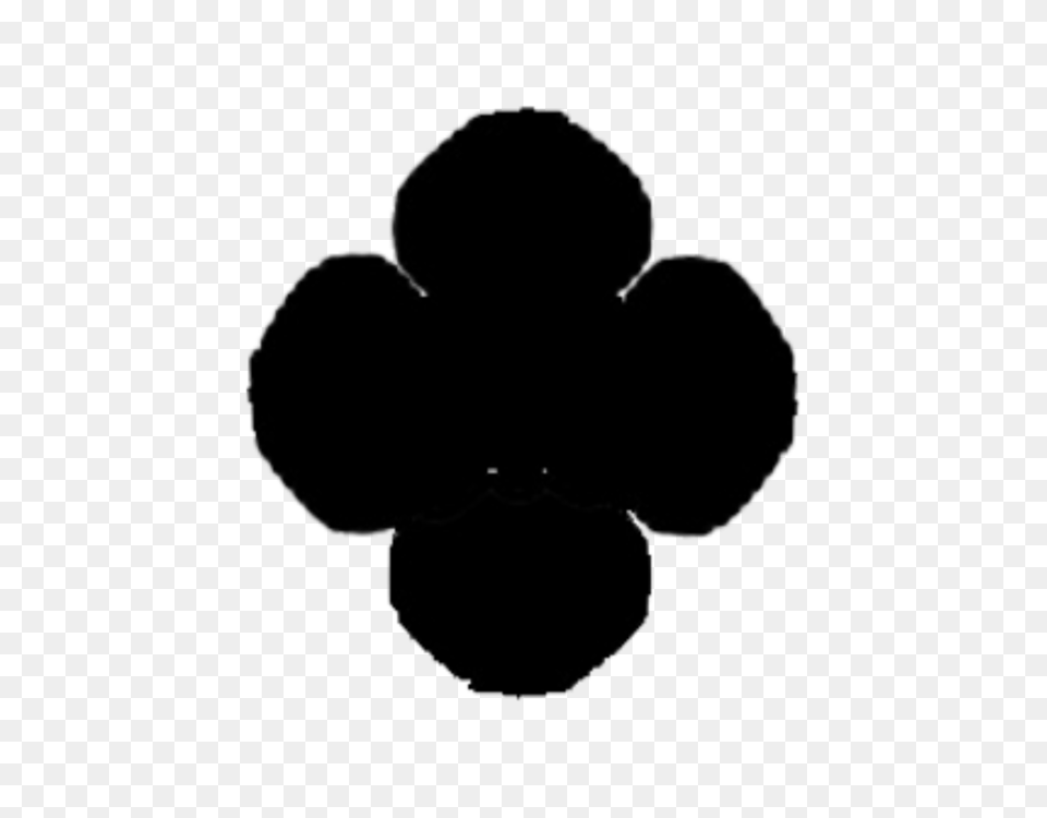 Girl Scouts Of The Usa Scouting Trefoil Girl Scout Cookies, Silhouette, Anemone, Flower, Plant Png Image