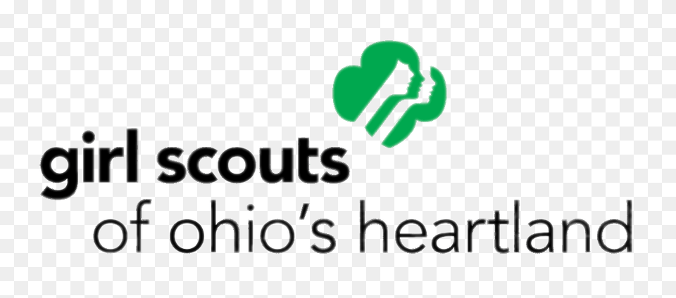 Girl Scouts Ohios Heartland Logo, Green Free Transparent Png