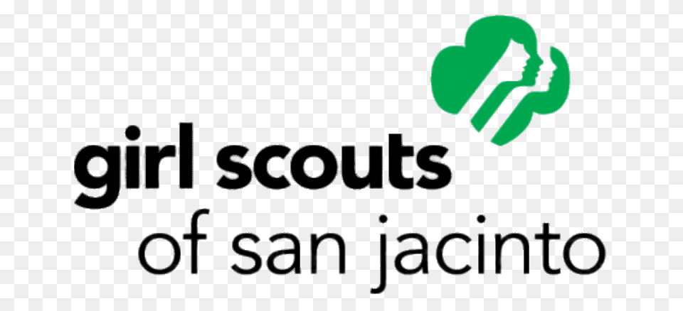 Girl Scouts San Jacinto Logo, Green Png Image