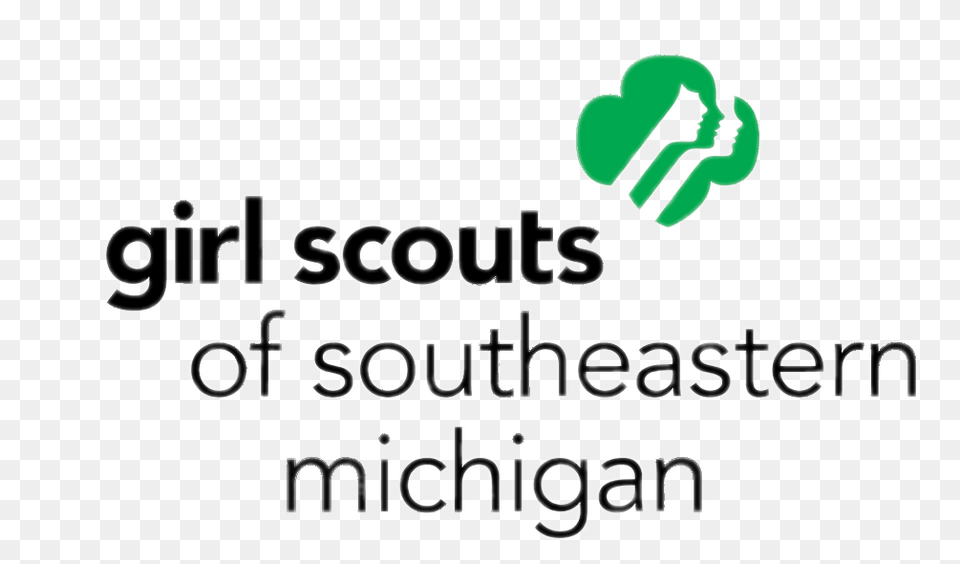 Girl Scouts Southeastern Michigan Logo, Green Free Transparent Png